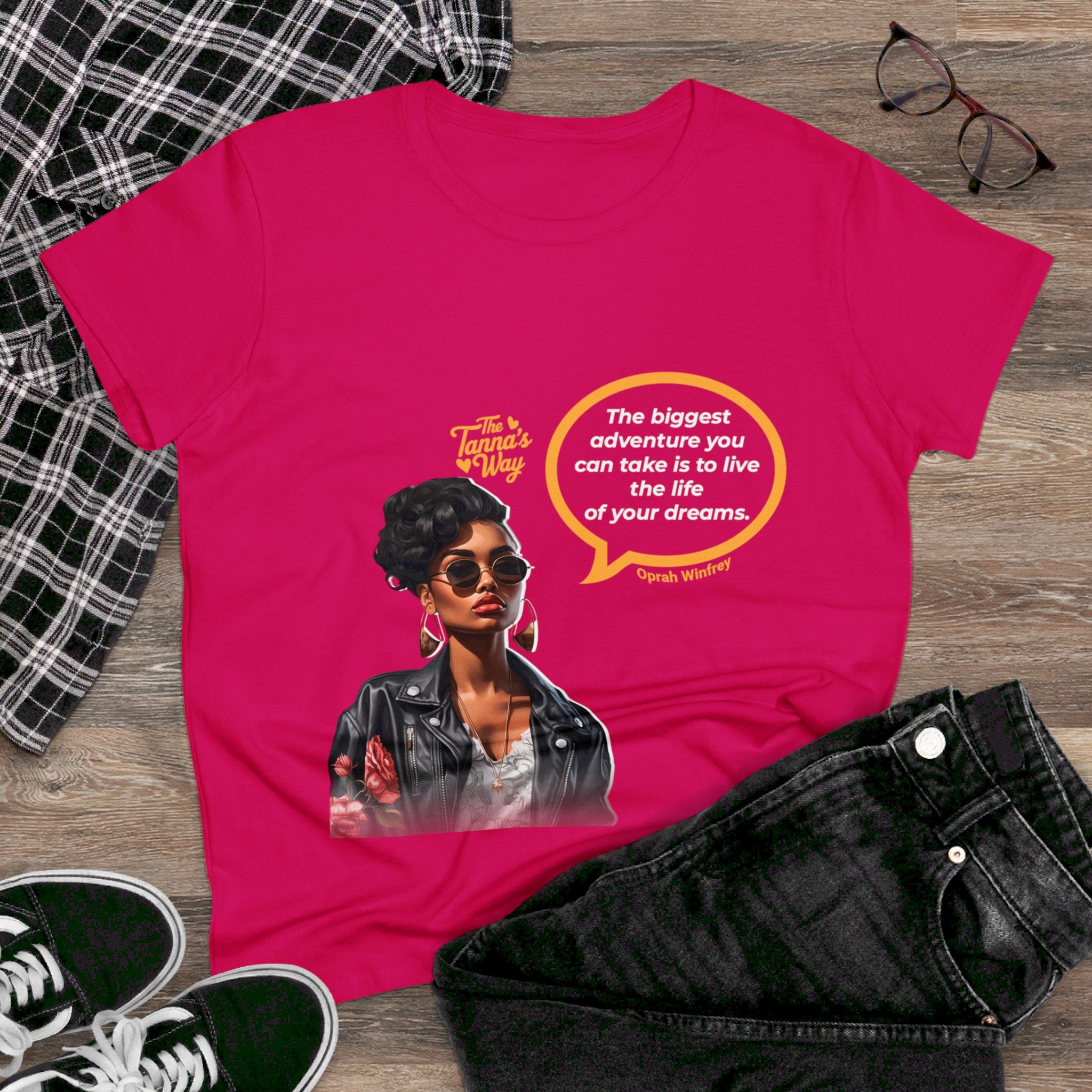 Oprah Winfrey | Women's Midweight Cotton Tee
